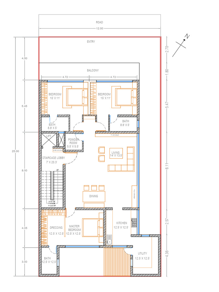Floor Plan Dimensions and Layout | PDF | Home | Interior Design
