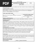 ORDEM DE SERVIÇO DA LEITURA