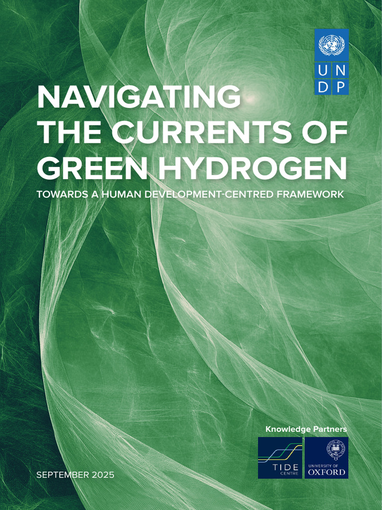 UNDP TIDE Report On Green Hydrogen 1757738969 | PDF | Climate Change ...