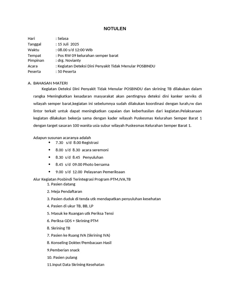 NOTULEN | PDF