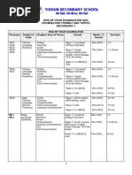 Exam Paper Format Guidelines | PDF