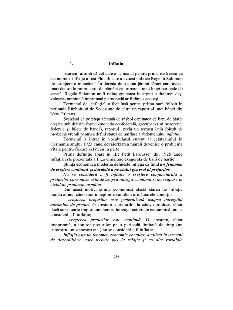 INFLATIA | PDF