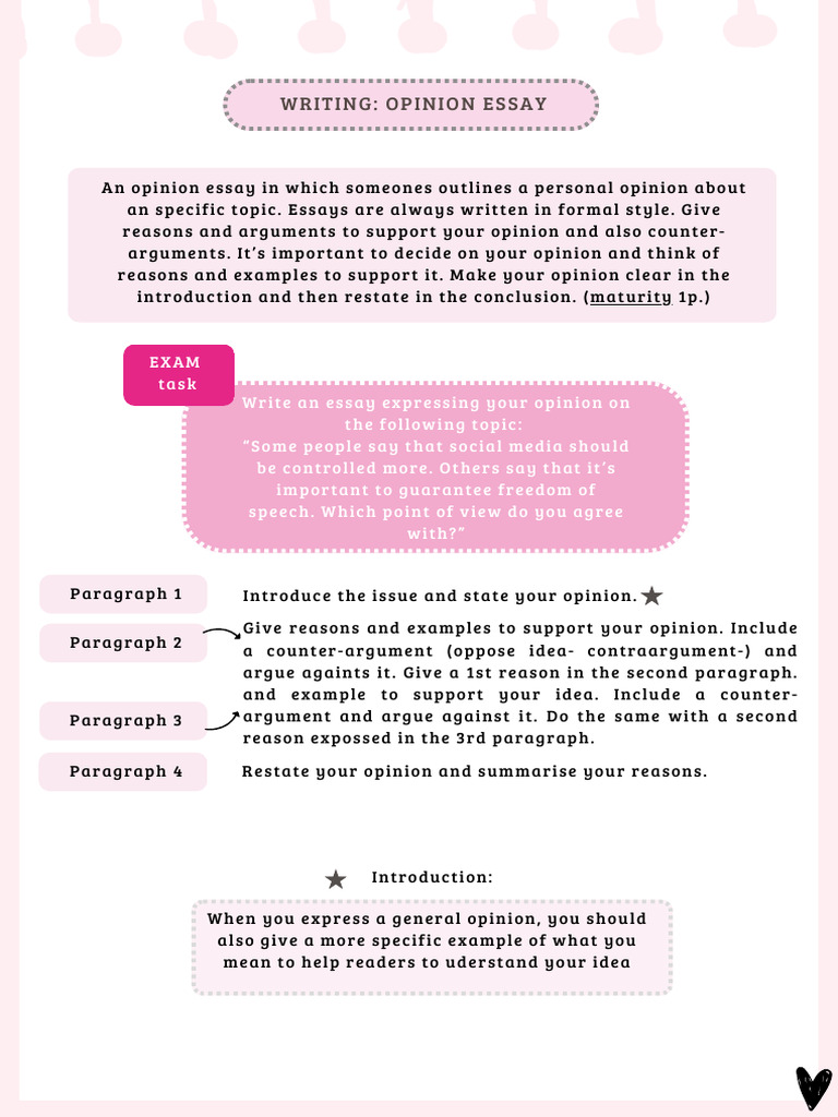 Btx2-U4 Writing Opinion Essay | PDF | Human Communication