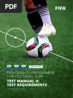 FIFA Quality Programme Test Manual | PDF | Calibration | Pressure