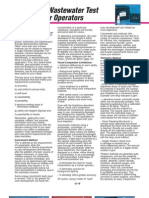 Water Waste Water Test Ref