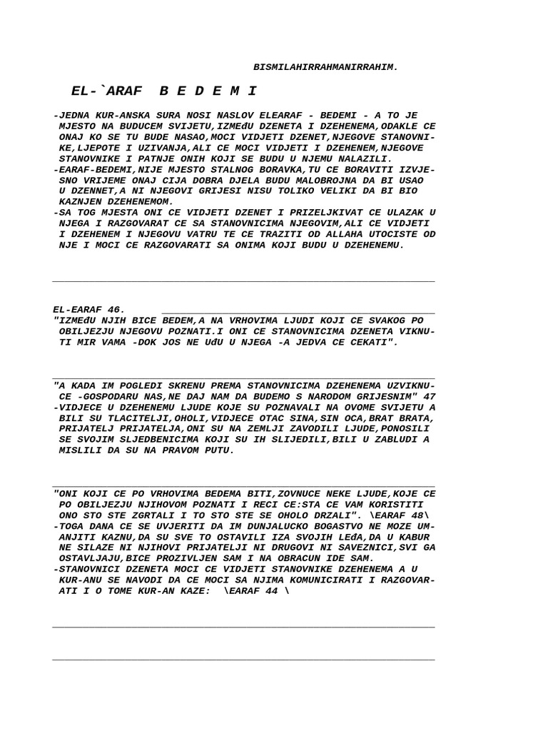 BEDEMI | PDF