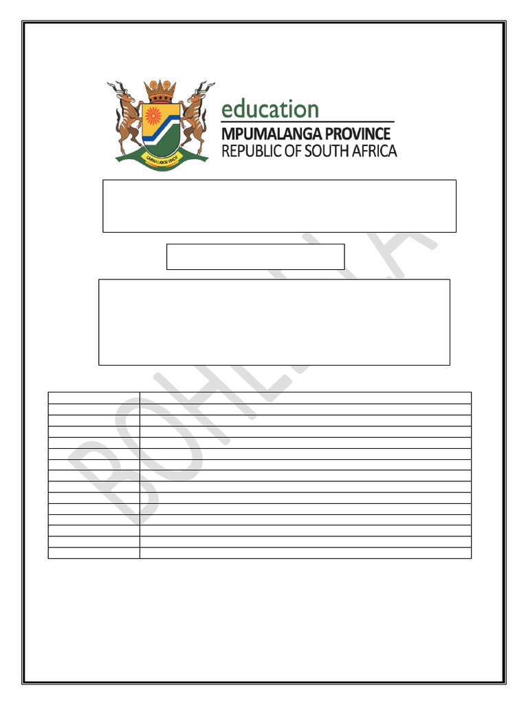 Grade 10 Mathematical Literacy Memo 2025 | PDF | Accuracy And Precision ...