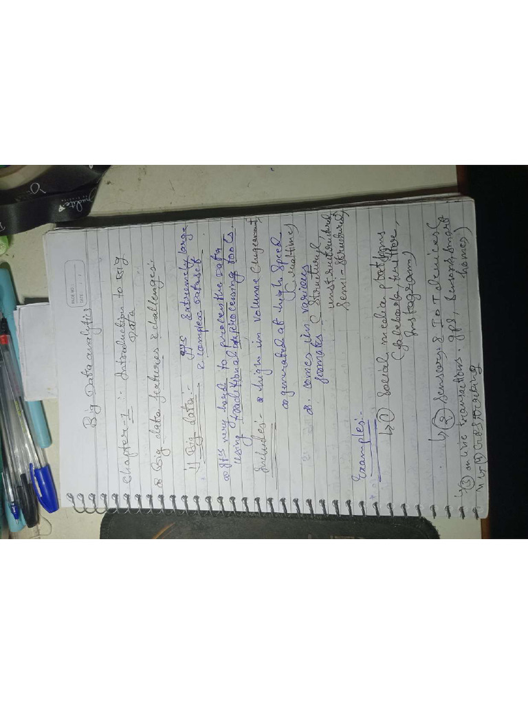 Big Data Analytics Chapter - 1 | PDF
