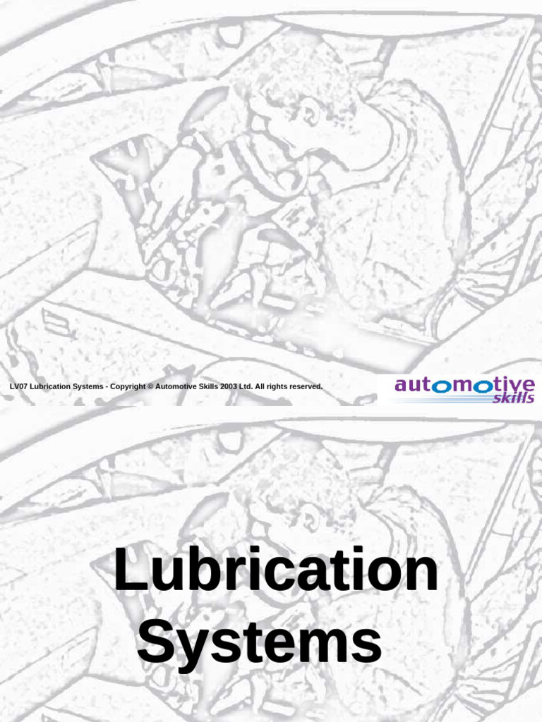Engine Lubrication Systems Overview | PDF | Motor Oil | Lubricant