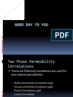 2 Phase Permeability Examples