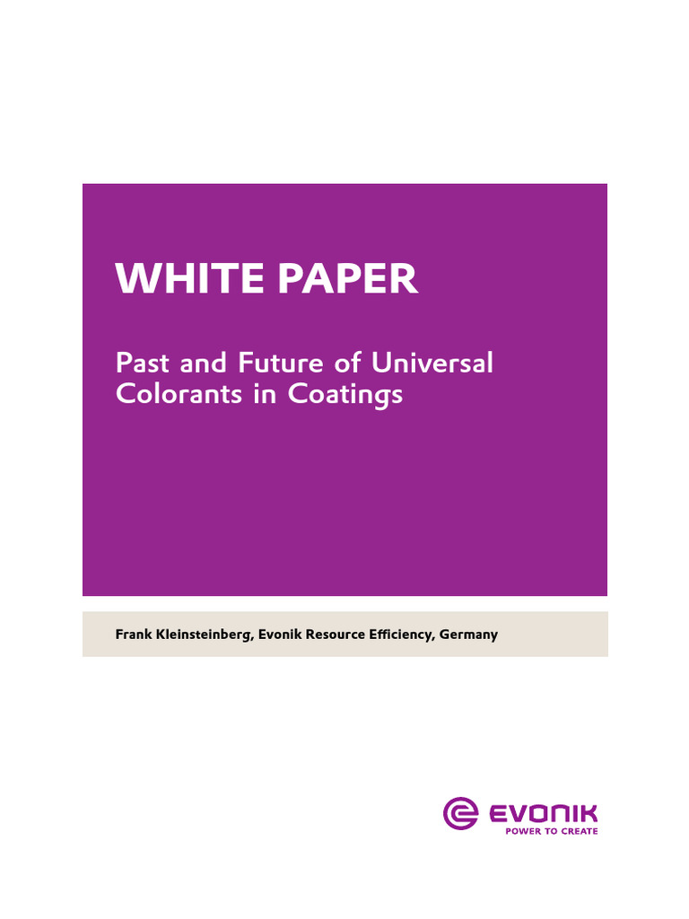 Article White Paper ColorAid en 196815 | PDF | Paint | Emulsion