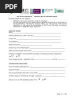 NMC Revalidation Forms and Examples | PDF | Nursing | Midwife
