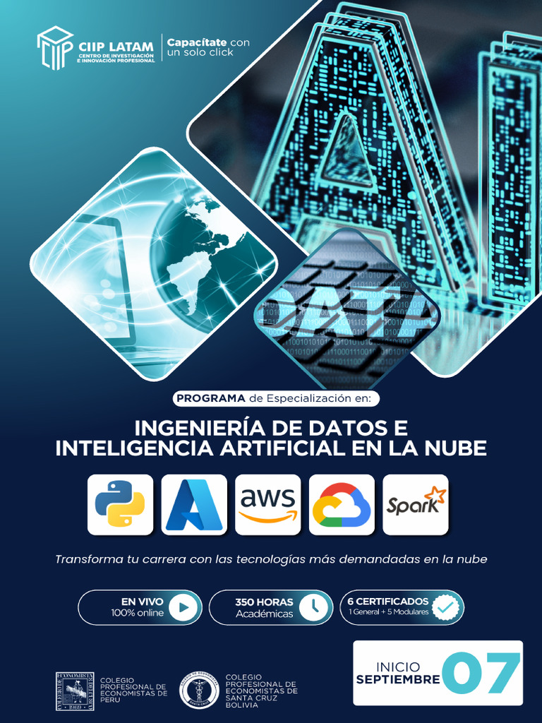 2 Brochure Ingenieria de Datos e Inteligencia Artificial en La Nube | PDF