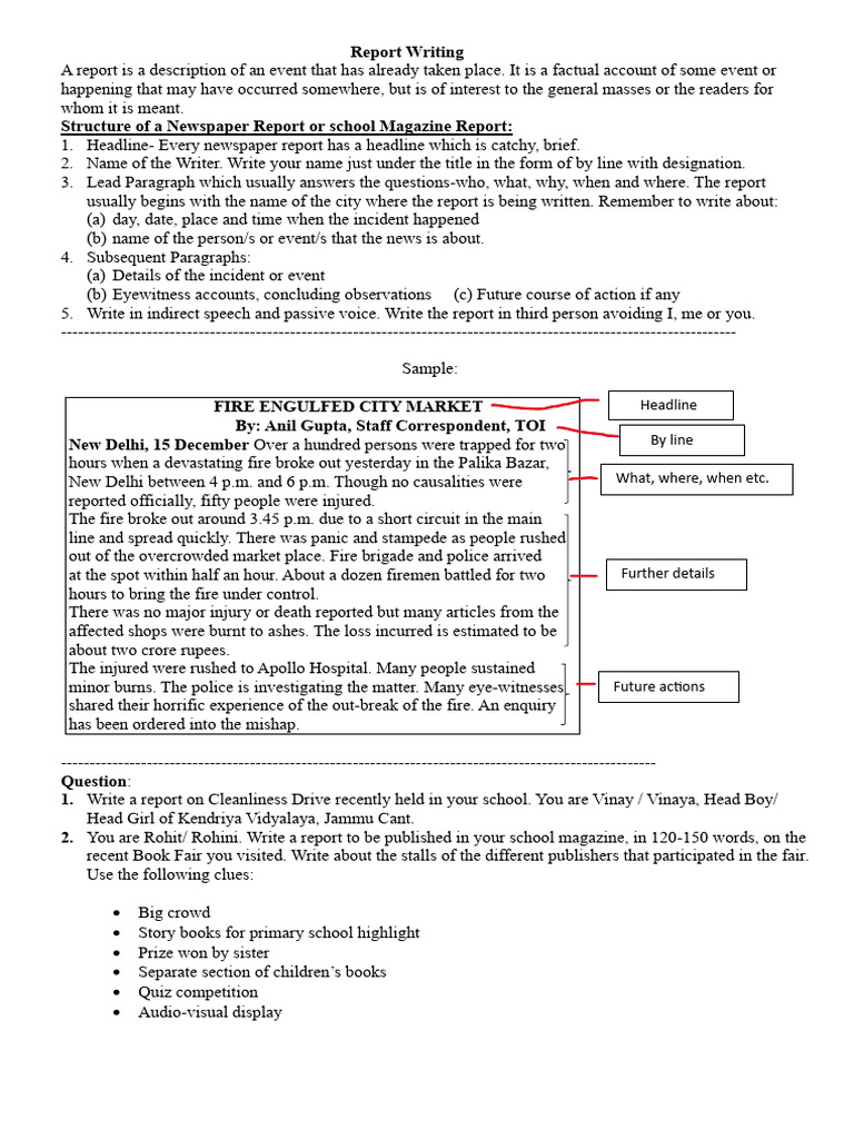How to Write an Effective Report | PDF