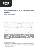 Download Australian Treasury - China Commodity Demand by leithvanonselen SN92043840 doc pdf
