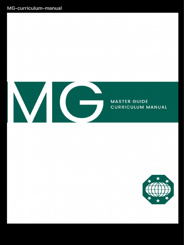 MG Curriculum Manual | PDF