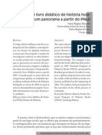 O livro didático de história hoje