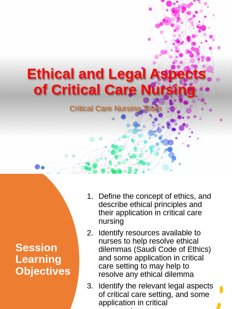 Ethical and Legal Issues in Critical Care | PDF | Informed Consent ...