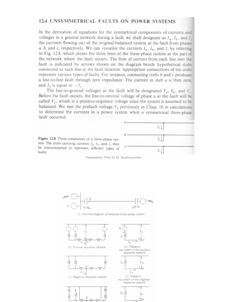 Three-Phase Fault Analysis and Solutions | PDF | Electromagnetism ...