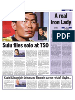 Sulu Flies Solo With TSO