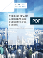 The Rise of Asia and Strategic Questions For Europe