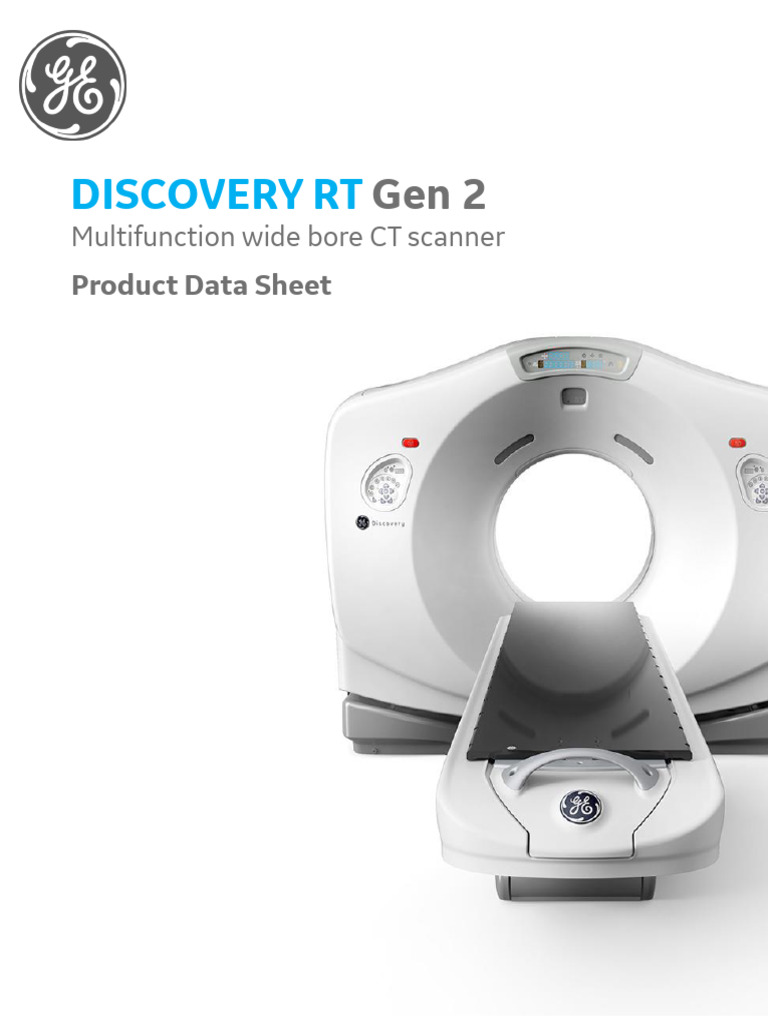 Discovery RT Gen 2 Data Sheet | PDF | Ct Scan | Medical Imaging