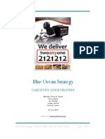 Blue Ocean Strategy: Case Study: Quick Delivery