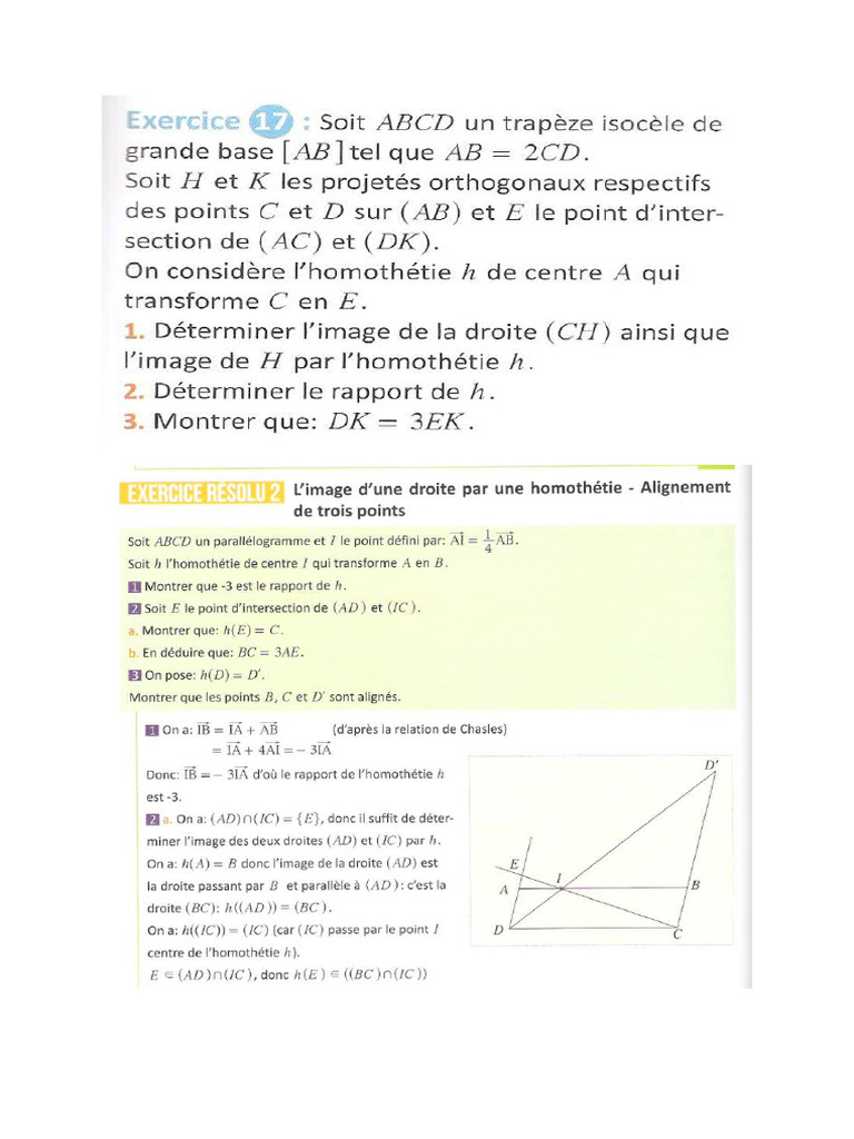 Exercice de Prepa Produit & Trans | PDF