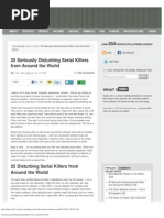 Download 25 Seriously Disturbing Serial Killers by madproducer SN92047561 doc pdf