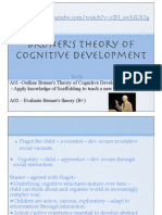 Bruner's Theory of Cognitive Development