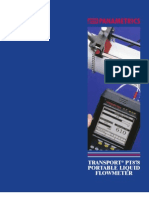 Transport PT878 Portable Liquid Flowmeter