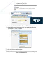 Activation of Reorder Point: User's Manual Page 1 of 7 Module: SAP - Materials Management