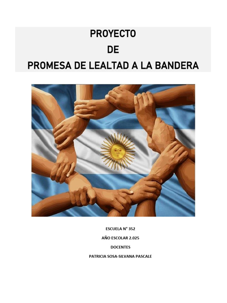 Promesa de Lealtad a la Bandera Argentina | PDF