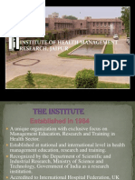 Institute of Health Management Research, Jaipur