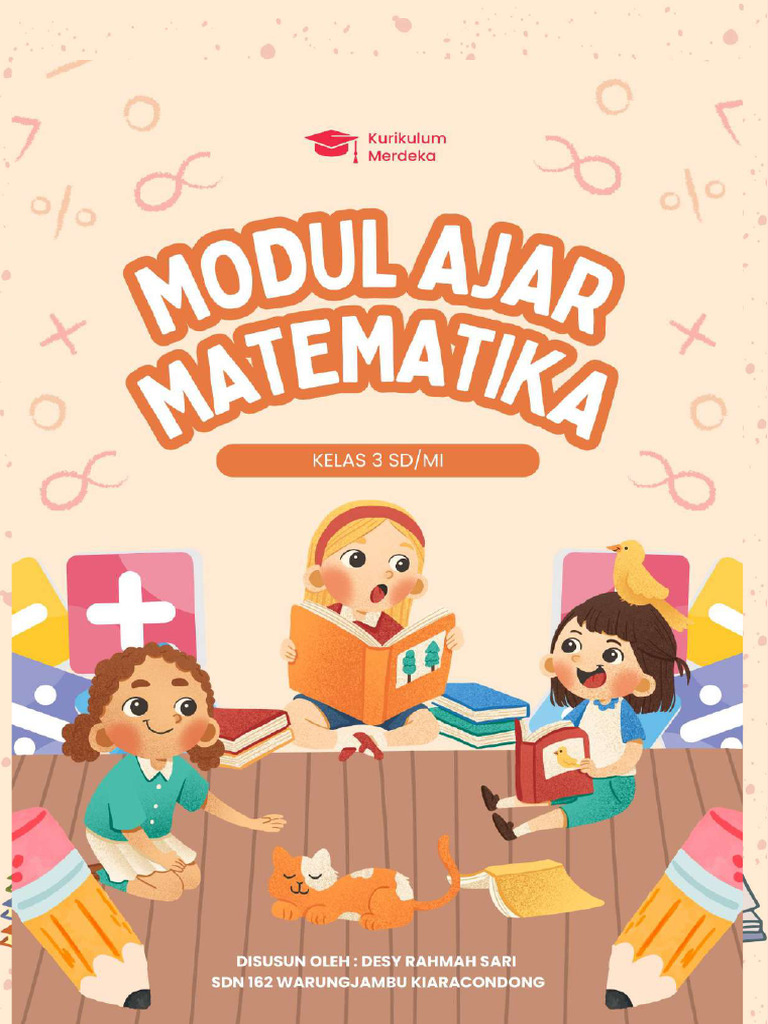 Modul Ajar Matematika Kelas 3 SD 2024 | PDF