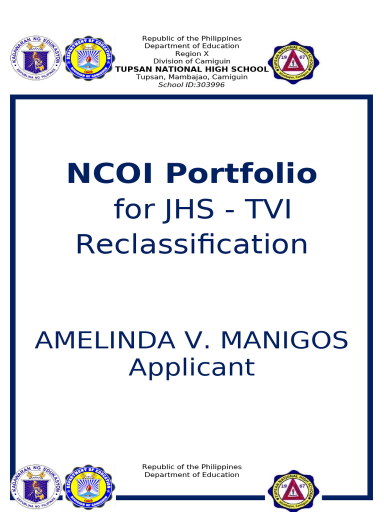 JHS TVI Reclassification Portfolio | PDF