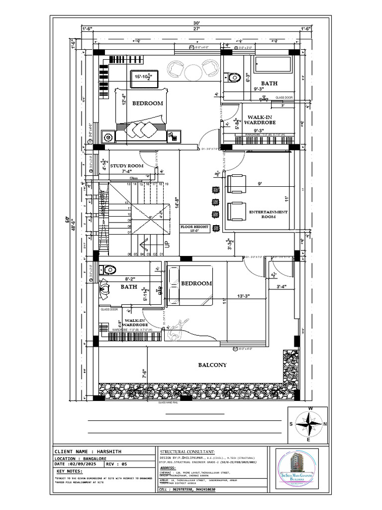 Second Floor Plan Design Details | PDF | Furniture | Interior Design