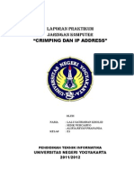 Laporan2 - E1 - Sidik Nurcahyo - Crimping and Ip Address