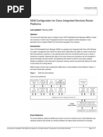 Config Guide Eem Configuration for Cisco Integrated Services Router Platforms