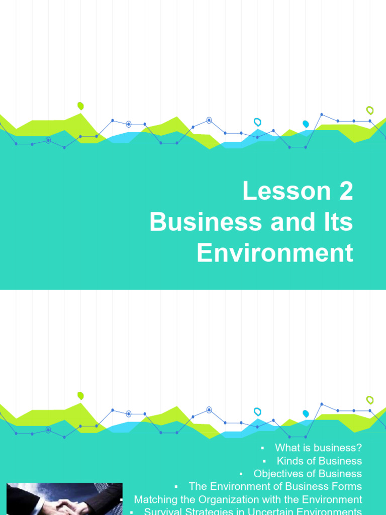 Business Environment and Strategies Overview | PDF | Business | Supply ...