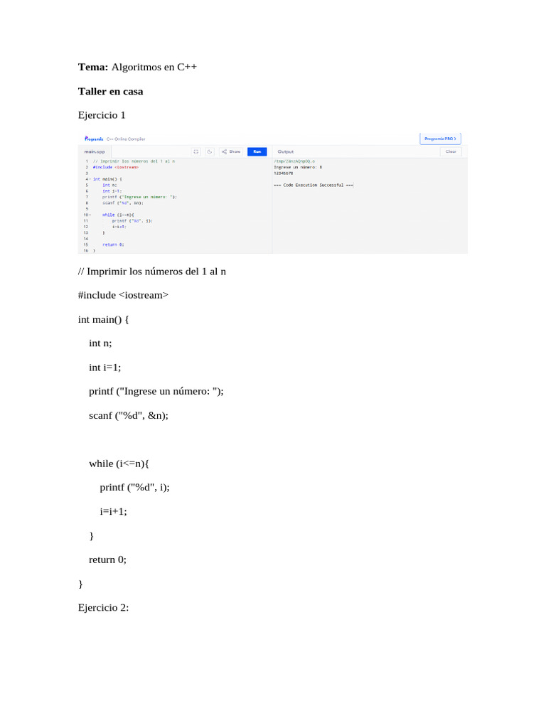 Ejercicios de Algoritmos en C++ | PDF | C ++ | Geometría triangular