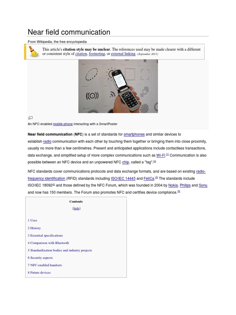 Nfc Near Field Communication Technology Rackson