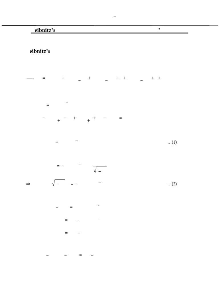 B.sc. - Mathematics (Part-1) Paper - II | PDF | Derivative ...