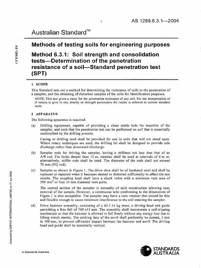 As1289.6.3.1 - 2004 | PDF