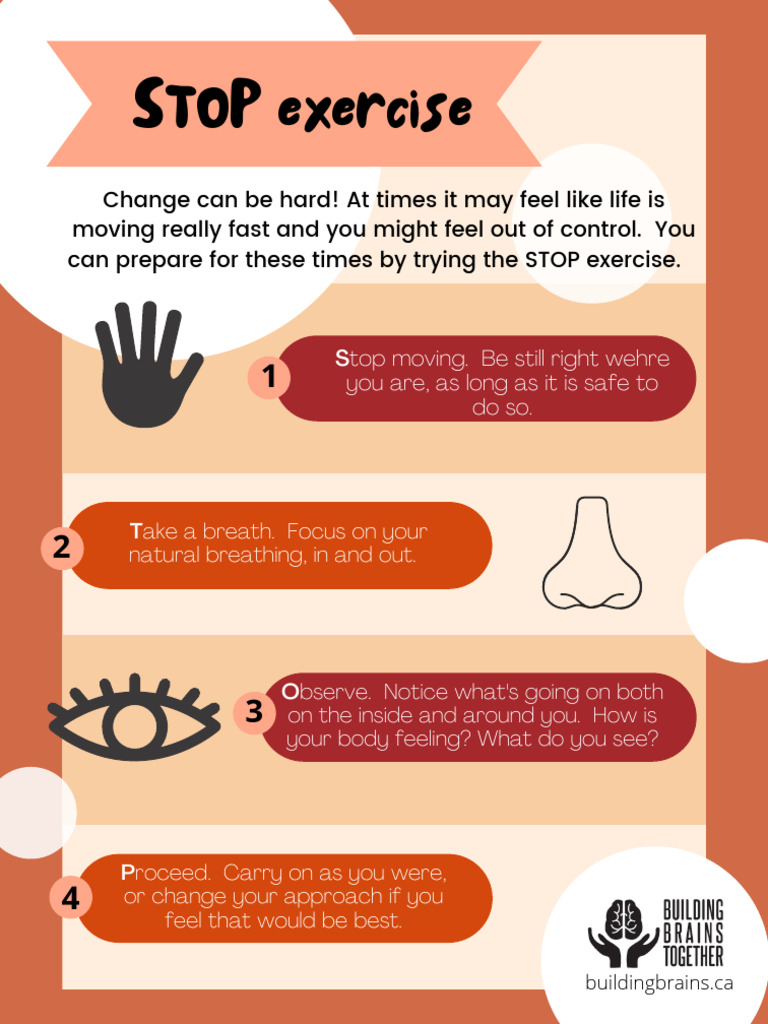 Mastering the STOP Exercise for Calm | PDF