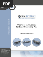 Load Cell Instruction Manual | PDF | Electrical Connector | Calibration