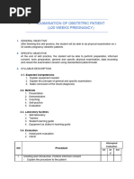 Per Vaginal Examination Procedure Guide | PDF