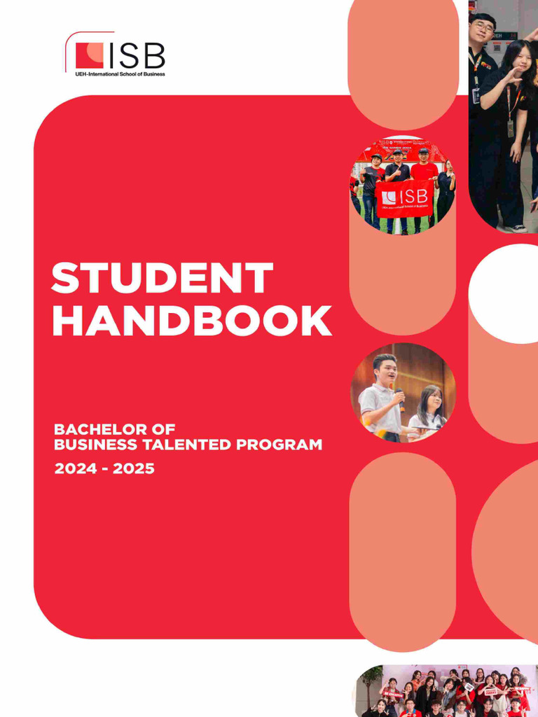 ISB BBUS - StudentHandbook2024 2025 | PDF