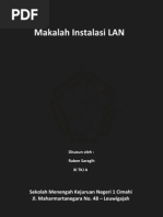 Download Makalah Instalasi LAN by Saragih Ruben SN92057698 doc pdf