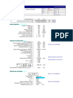 Deflection Calculation